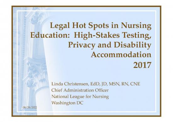 picture Nurse Ppt 68391 | Christensen Sreb Legal Issues 17 Fc