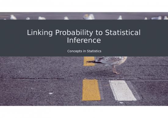 picture1_Statistical Inference Ppt 69235 | Conceptsinstatistics 07linkingprobabiltytostatisticalinference