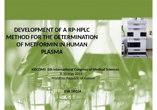 picture1_Hplc Slideshare 68365 | Determination Of Metformin In Human Plasma