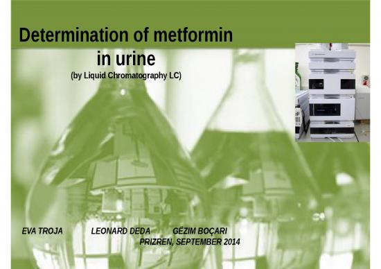picture Hplc Slideshare 68366 | Determination Of Metformin In Urine