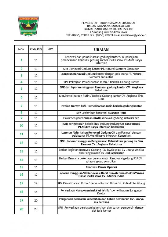 picture_Dpa Arsip In Aktif Rsud Solok Dengan Nomor