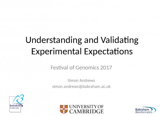 picture Genome Sequencing Slideshare 68131 | Expectations