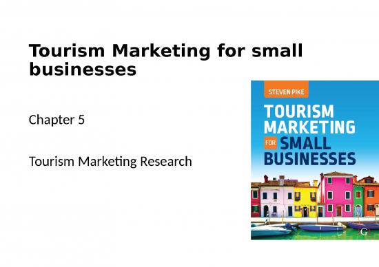 picture Marketing Ppt 67905 | Filechapter 5   Tourism Marketing Research