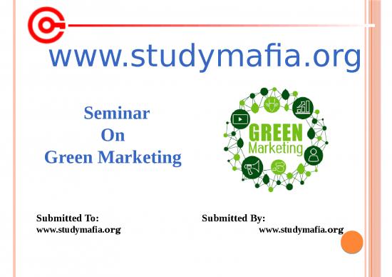 picture Marketing Ppt 67701 | Green Marketing Ppt