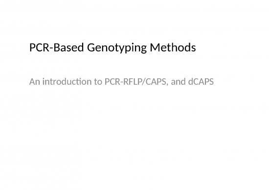 picture_Rflp Slideshare 66903 | Hultman And Mellgren 2014 Fetching Snps Supplemental 2   Dcaps Genotyping Slides