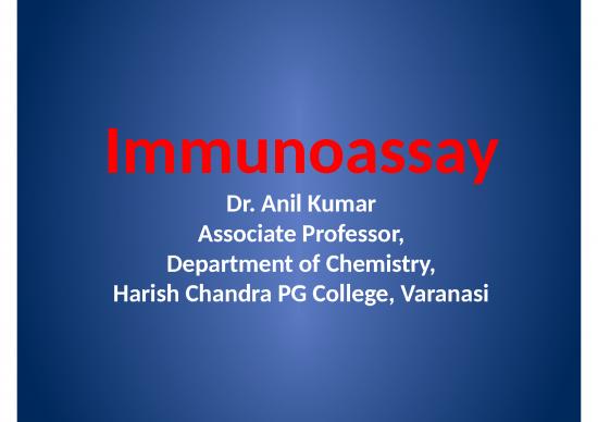 picture_Immuno Assay Slideshare 68244 | Immunoassay