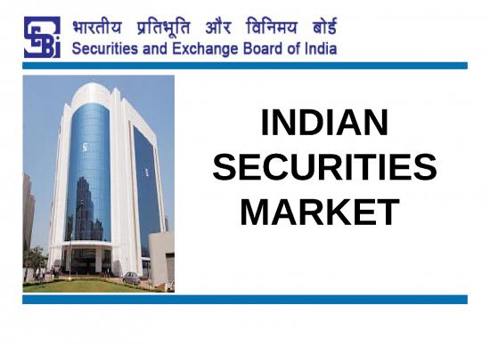 picture Market Ppt 67580 | Introduction To Securities Markets