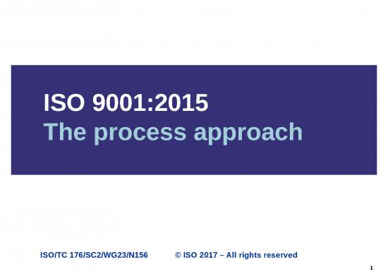 picture Slideshare Management 68755 | Iso9001 2015 Process Approach Presentation