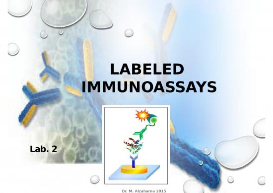picture1_Immuno Assay Slideshare 67019 | La 2 Labeled Immunoassay 1