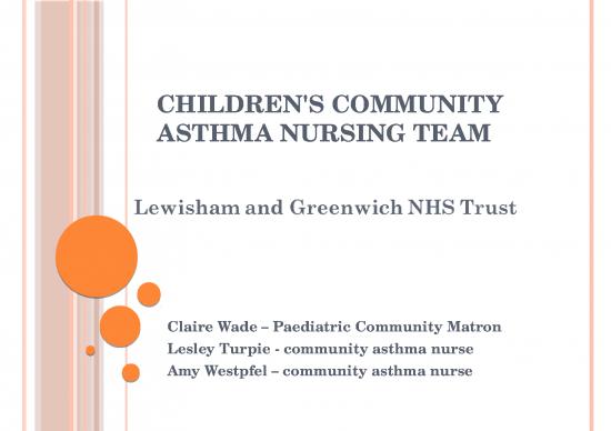 picture1_Nurse Ppt 68248 | Lewisham Greenwich Childrens Community Asthma Nursing Team