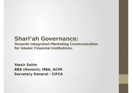 picture Marketing Ppt 67771 | M Yassir Sali   S   Islamic Marketing Communications