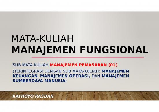 picture Marketing Ppt 67232 | Manajemen Fungsional 9
