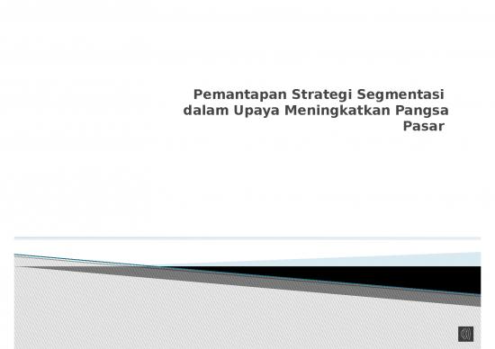 picture Market Segmentation Ppt 67236 | Materi 7 Strategi Stp