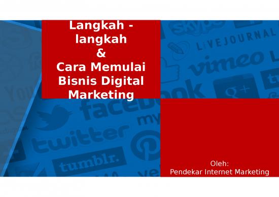 picture Digital Marketing Templates Ppt 67523 | Materi Unej Cucuk Rustandi