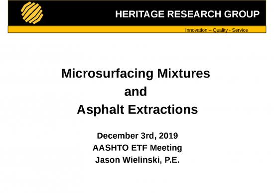 picture Solvent Extraction Slideshare 68353 | Micro And Asphalt Extractions