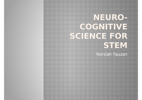 picture Marketing Ppt 67486 | Neuro Cognitive Science Encon 2018 For Stem