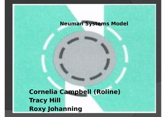 picture Concepts Of Nursing Ppt 67041 | Nu500 Neuman Presentation