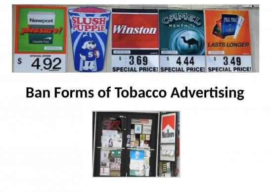 picture1_Ppt For Advertising 68012 | Ppt Ban Forms Of Tobacco Advertising Executive Draft