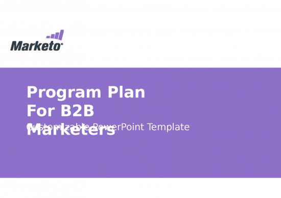 picture Marketing Ppt 67962 | Program Plan For B2b Marketers Marketo