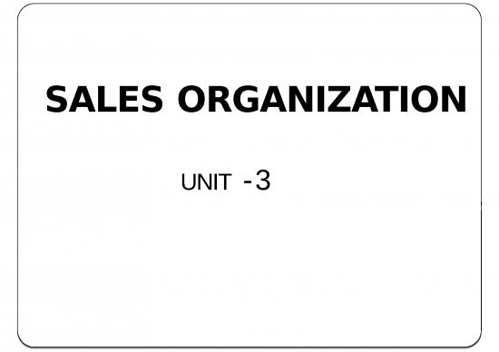 picture Marketing Ppt 67874 | Pujaamritgmailcomunit 3 Sales Organization1