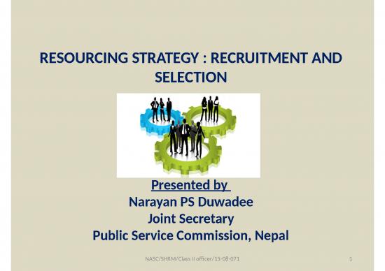 picture Online Class Ppt 68799 | Recruitment And Selection