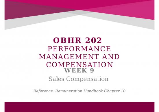 picture Strategy Presentation 68988 | Remuneration Handbook 2nd International Version Week9