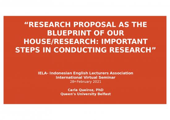 picture Research Design Slideshare 66923 | Research Proposal As The Blueprint Of Our House