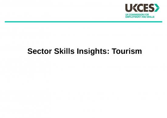 picture1_Strategy Presentation 68641 | Sector Skills Insights Tourism Summary Slide Pack