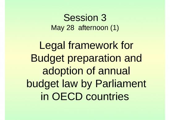 picture Ppt Budget 68741 | Session 3 Legal Frame Budget Formulation