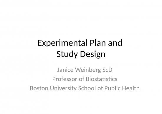 picture Design Of Experiments Slideshare 68135 | Session 4 Study Design Janice Weinberg