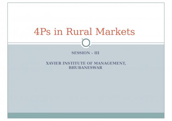 picture Digital Marketing Templates Ppt 68102 | Session Iii  Rural Marketing