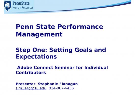 picture Report Ppt 68920 | Settinggoalsandexpectationsforindividualcontributors