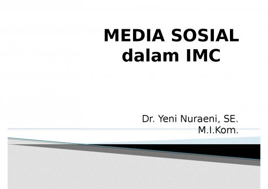 picture Marketing Ppt 68109 | Social Media Dalam Imc