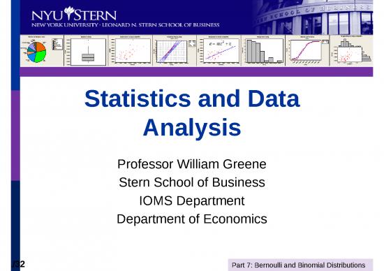 picture_Statistics Powerpoint 69157 | Statistics 7 Bernoulli&binomialdistributions