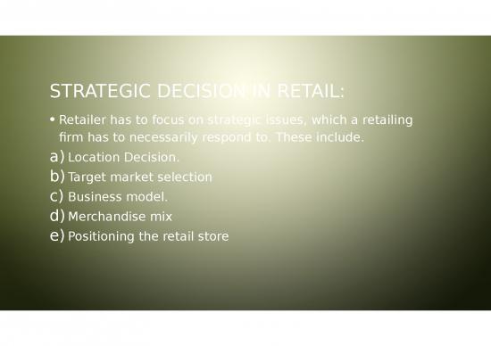 picture Marketing Ppt 67247 | Strategic Decision In Retail