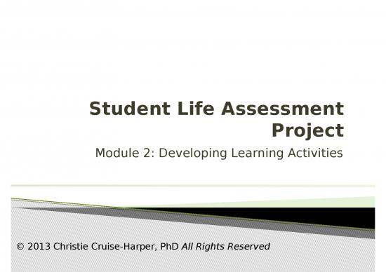picture1_Project Plan Powerpoint 68289 | Student Life Assessment Project Module 2
