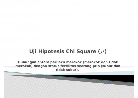 Chi Square Test Ppt 68564 | Temu Xiii Uji Chi Square