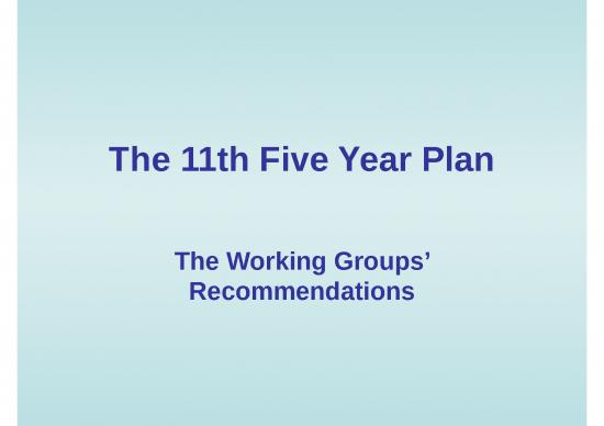picture Environmental Technology Ppt 69110 | The 11th Five Year Plan    07