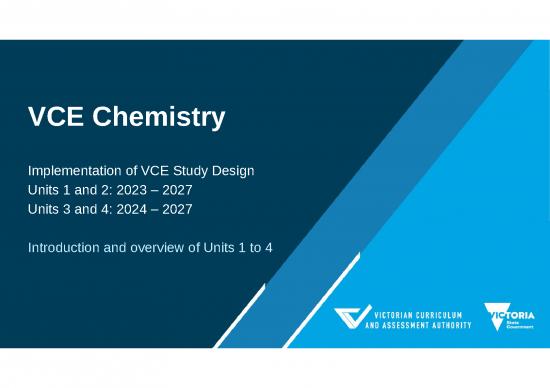 picture Planning Ppt 68445 | Vcechemistryintroductionandoverviewofunits1to4presentation