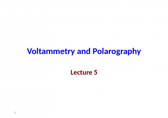 picture1_Voltammetry And Polarography Lecture 5
