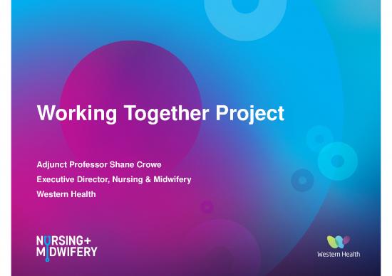 picture Nursing Theories Ppt 67137 | Working Together Western Health Aug 2021
