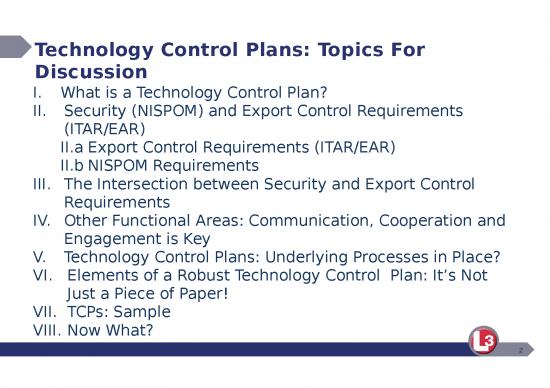 Control Plan Ppt 68970 | Developing A Technology Control Plan