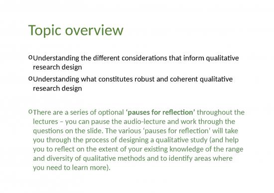 qualitative research design slideshare