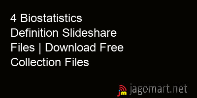 picture 4 Biostatistics Definition Slideshare Files | Download Free Collection Files