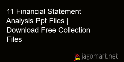 picture 11 Financial Statement Analysis Ppt Files | Download Free Collection Files