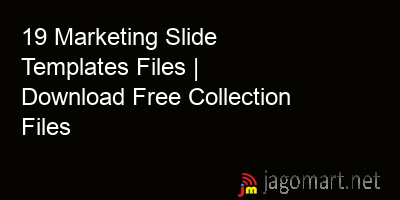 picture 19 Marketing Slide Templates Files | Download Free Collection Files