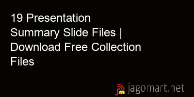 picture 19 Presentation Summary Slide Files | Download Free Collection Files