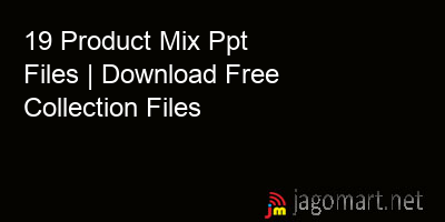 picture 19 Product Mix Ppt Files | Download Free Collection Files