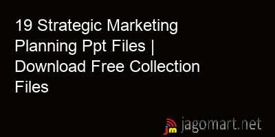 picture 19 Strategic Marketing Planning Ppt Files | Download Free Collection Files