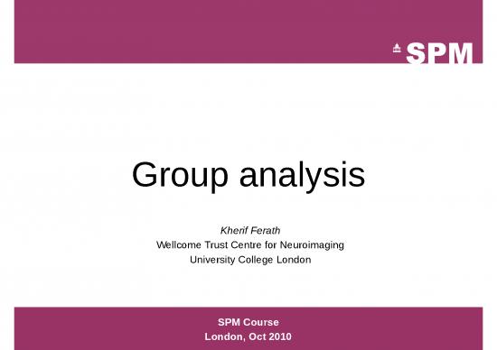 picture Statistical Inference Ppt 69637 | 04 Group Analysis